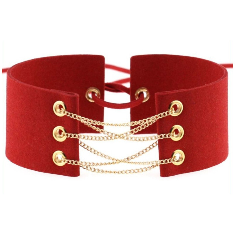 Joy Jewels Ras de cou Coral Rouge